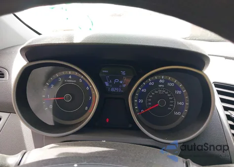 2016 Hyundai Elantra Se from USA, damaged, VIN KMHDH4AEXGU487900